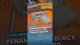 Penampakan Black Box ATR 42-500 yang Ditemukan di Tebing Terjal, Tim SAR Butuh Alat Khusus