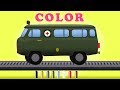 Kids TV Channel Colorful Ambulance Song Learn Colors With Ambulances Color Book Videos