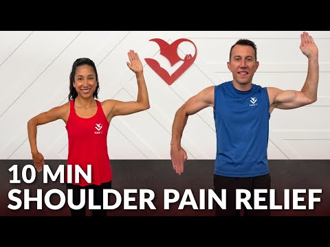 10 Min Shoulder Pain Relief Exercises and Shoulder Mobility Stretches