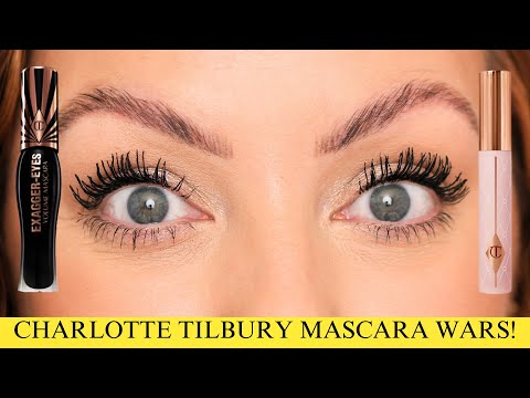 CHARLOTTE TILBURY MASCARA BATTLE | Exaggereyes Vs Pillow Talk!