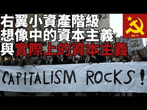 右翼小資產階級想像中的資本主義與實際上的資本主義