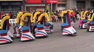 preview picture of video 'Los Lokitos (Grupo menor 10) - Desfile de comparsas 2013 Carnaval de Badajoz'