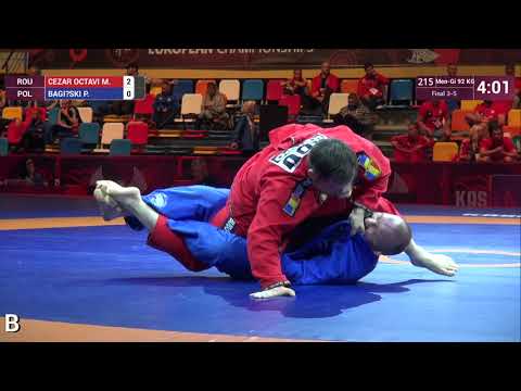 BRONZE Men-Gi - 92 kg: M. CEZAR OCTAVI (ROU) v. P. BAGIŃSKI (POL)