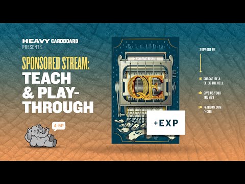 Q.E. - Commodities - (KS) 4-5p Teaching & Play-through by Heavy Cardboard