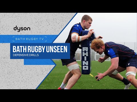 BATH RUGBY UNSEEN | Defensive drills