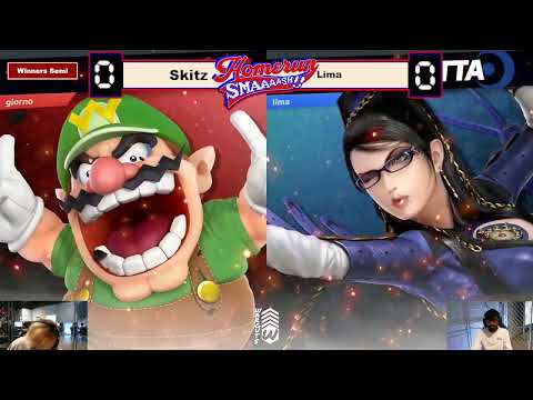Lima (Bayonetta) vs Skitz (Wario) - Winners Semi-Final - Homerun Smash 2!