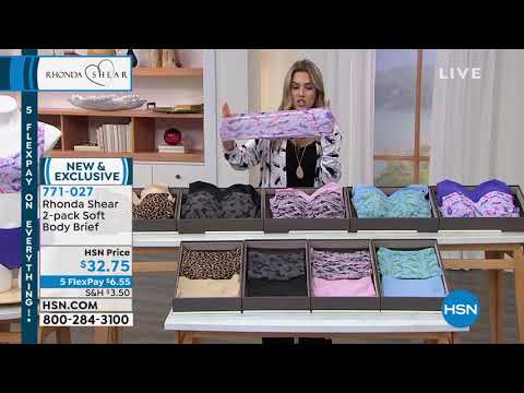 Rhonda Shear 2pack Soft Body Brief