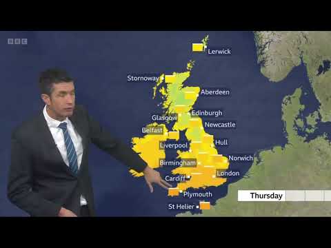 10 DAY TREND - UK Weather Forecast 15/10/2023 - BBC Weather UK Weather Forecast