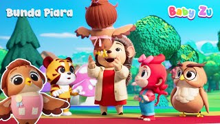 Download lagu Bunda Piara ♪ Waktu Ku Kecil Hidupku Amatlah Senang Dipangku ♪ Lagu Anak Anak Populer ♪ BabyZu mp3