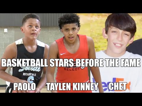 BASKETBALL SUPERSTARS BEFORE THE FAME!