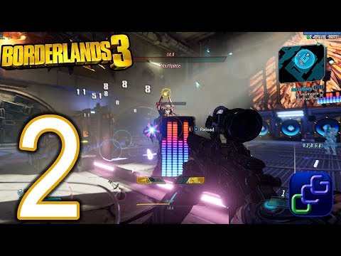 Borderlands 3 PC 4K Walkthrough - Part 2 - Zane: Cult Following, Head Case