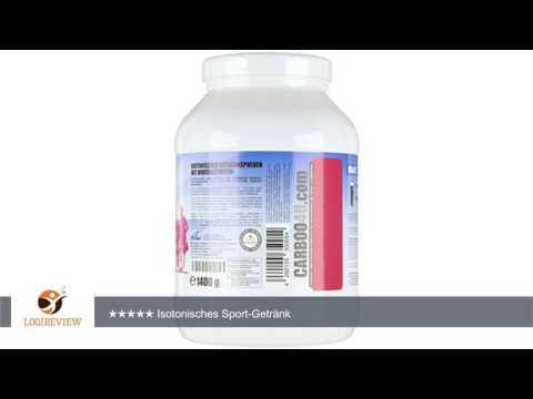 Carboo4U Performance Drink Getränkepulver Wild Cherry 500g Pulver - Isotonisches Sport-Getränk -