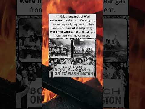 The Bonus Army March (1932) WWI Veterans vs. U.S. Government 🇺🇸⚔️