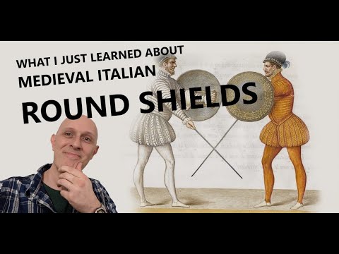 What I just learned about MEDIEVAL Italian ROUND SHIELDS (rotella)