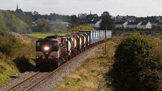 preview picture of video '071 departing Claremorris on Waterford-Ballina Norfolk liner 29-September-2006'