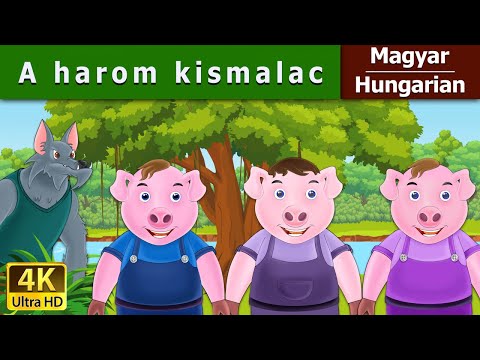 A harom kismalac | Three little Pigs in Hungarian | Magyar Tündérmesék @HungarianFairyTales