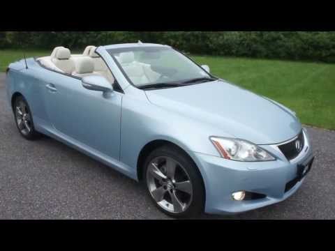 2010 Lexus IS250C Convertible For Sale~One Owner~Loaded~Beautiful Condition