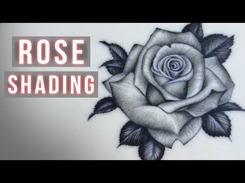How To Tattoo A Rose For Beginners + Free Stencil 🌹