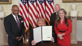 President Donald Trump pardons convicted bank robber Jon Ponder