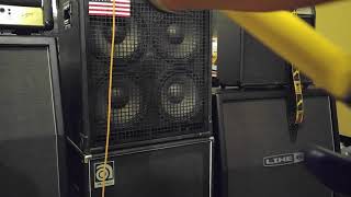 Video thumbnail for Tech 21 VT Bass pedal through Hartke LH500 by 1thess523