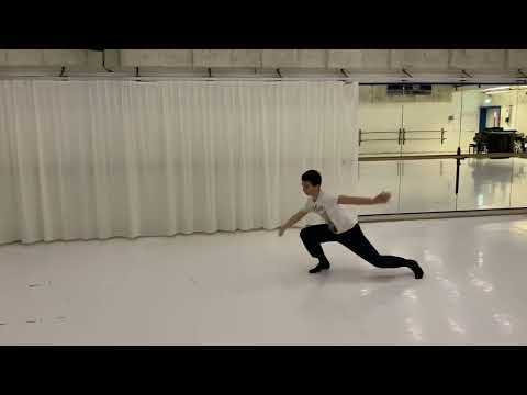 Contemporary summer intensive audition video 2022