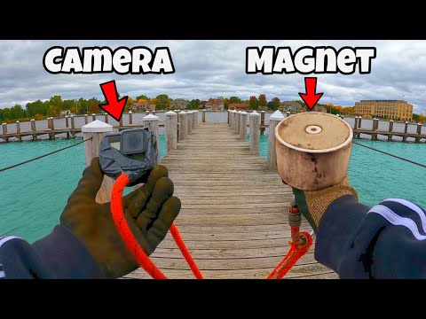 I Tossed My GoPro Under the Dock & Hit the Ultimate MOTHERLOAD!! (Magnet Fishing)