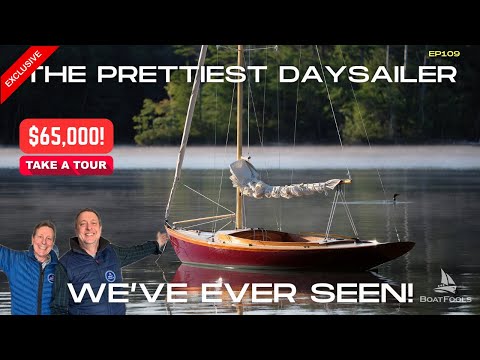 A STUNNING Daysailer! Wood & Carbon Fiber Masterpiece – She’ll Steal Your Heart! $65K [[SOLD]]