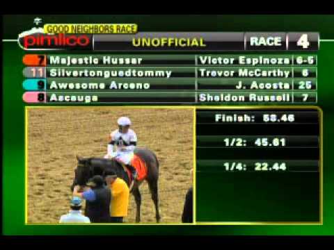 Pimlico 5/17/14 race 4-5th running of the LifeBridge Health Good Neighbors Race