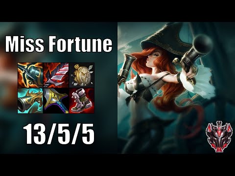 Miss Fortune vs Ashe ADC - Patch 12.18 euw1 GRANDMASTER