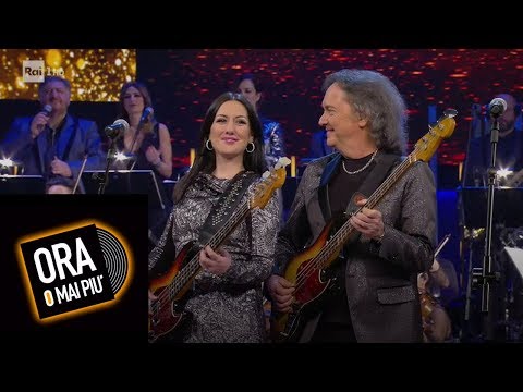 Jessica Morlacchi e Red Canzian cantano ""Chi fermerà la musica" - Ora o mai più 19/01/2019