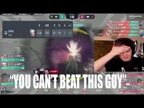 Fnatic Derke DESTROYS Vitality With 2 Aces in 8 Rounds