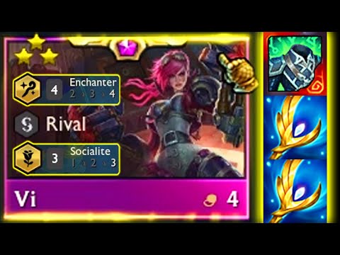 3 Star Vi ⭐⭐⭐ '' 1 vs ALL '' - God Mod ON! | TFT Set 6.5