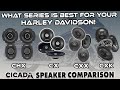 Cicada Audio Speaker Breakdown: Choosing the Right Series for Your Harley-Davidson Motorcycle