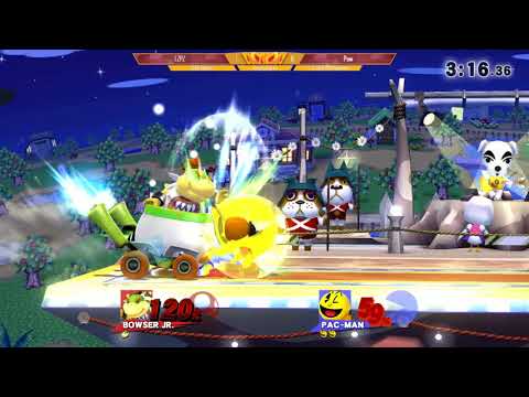 PFG 4: EZPZ (BoJo) vs. Pow (Pacman) - SSB4 Singles Losers Semis