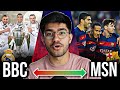 MSN Vs BBC Messi Suarez Neymar Vs Benzema Bale Ronaldo
