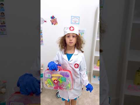 Doctor Rhia tell Sierra to drink healthy- role play