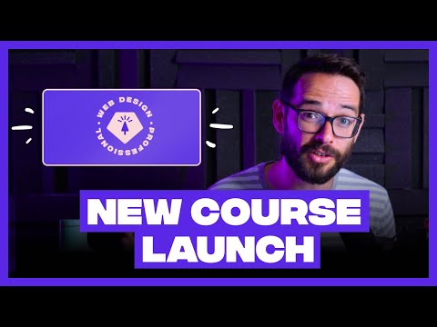 🚨 NEW COURSE ANNOUNCEMENT (Web Design: Becoming a Professional)
