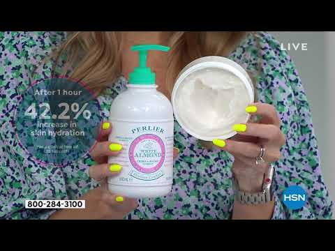 Perlier Weiße Mandel Dusch- und Körpercreme 2-teiliges Set