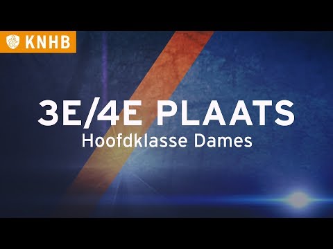 NK Zaal 2: 3e/4e plaats Hoofdklasse Dames