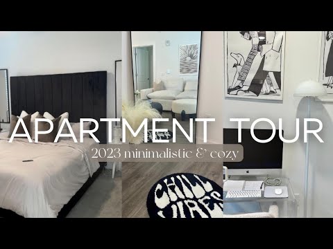 MY FULLY FURNISHED APARTMENT TOUR 2023 | LUXURY NEUTRAL MODERN MINIMALIST HOME TOUR | BRI JOURNAL