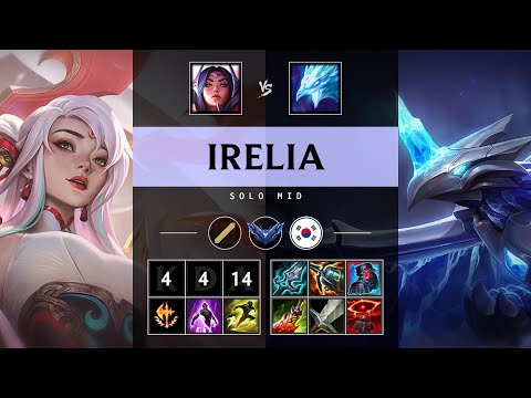 Irelia Mid vs Anivia - KR Diamond Patch 25.21