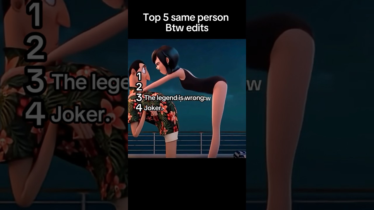 Top 5 Best Same Person Btw edits #edits  #sameperson  #top5  #fyp  #shorts