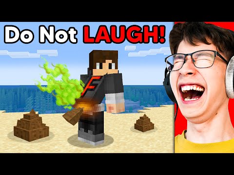 Minecraft, But If You LAUGH you EXPLODE…