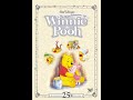Opening To The Many Adventures Of Winnie The Pooh 25th Anniversary Edition DVD 2002