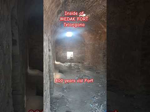 Inside of MEDAK FORT Telangana #medakfort