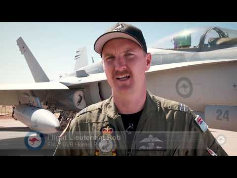 F/A-18A/B Hornet and the F-35A Lightning at the Edinburgh Air Show 2019