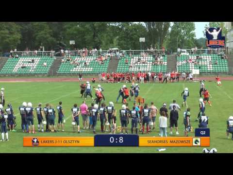 Lakers J-11 Olsztyn - Seahorses Mazowsze | skrót meczu