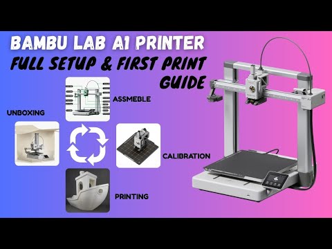 Bambu Lab A1: Первая печать