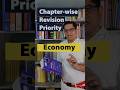 Economy Chapter Wise Revision Priority For UPSC Prelims 2025 Pillar1 6 Which Chapters To Focus More