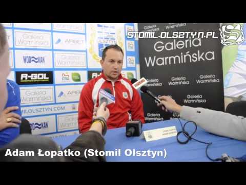 Konferencja prasowa po meczu Stomil Olsztyn - Zawisza Bydgoszcz